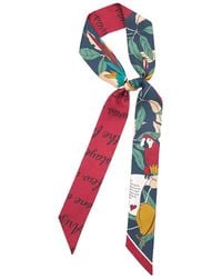 Lost Pattern - El Amor Silk Twilly Neck Bow - Lyst
