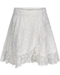 Introvertie VIENNA - Hamptons Viscose Wrap Skirt Mini - Lyst
