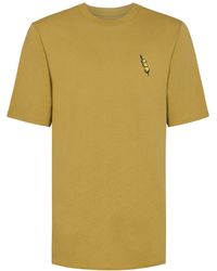INGMARSON - Olives Embroidered Organic Cotton T-Shirt - Lyst