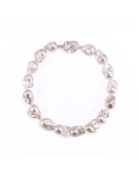 Mineralgems•Studio - Giant Baroque Pearl Necklace - Lyst