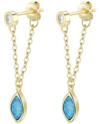 KAMARIA - Full Swing Opal Earrings - Lyst