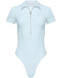 Goldie Byrd - Zip Front Smoothing Bodysuit - Lyst