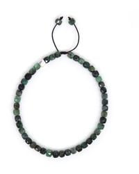 Shar Oke - Emerald Cube Bracelet - Lyst