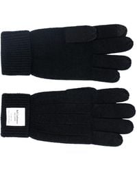 Bel Cashmere - Double Cuff Gloves - Lyst