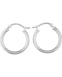 Harfi - Sterling Small Sleeper Creole-Hinged Hoop Earrings - Lyst