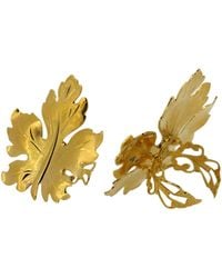 Vickisarge - Big Leaf Ring - Lyst