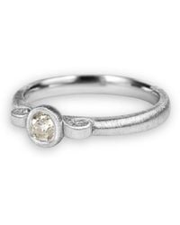 Adrian Ashley - Old Cut Diamond Ring Featuring A Natural Diamond Reclaimed From Vintage Jewellery - Lyst