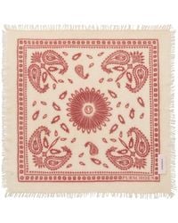 PUR SCHOEN - Bandana Scarf-Rose Dark - Lyst