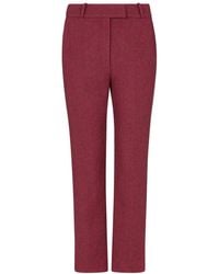 Lily and Lionel - Pandora Tapered Herringbone Print Trouser - Lyst