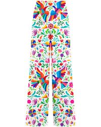 Aloha From Deer - Mexican Folk Long Loose Pants - Lyst