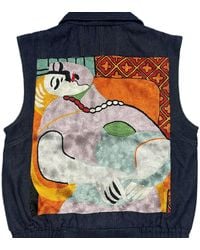 Zasta Studio - Denim Wearable Article Sleeveless A - Lyst