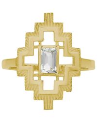 Zoe & Morgan - Munay Ring Aquamarine - Lyst