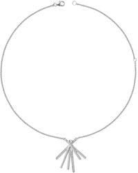 Lucy Quartermaine - Solid Sterling Fan Key Pendant - Lyst