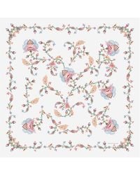 Jessie Zhao New York - Dawn Garden Double Sided Silk Scarf - Lyst