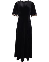 Traffic People - No Going Back Velvet Forgiven Maxi Dress - Lyst