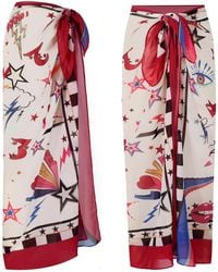 LOVEIST STORE - Amare Pop Print Sarong Pareo - Lyst