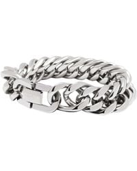 Nialaya - Chunky Cuban Chain Bracelet - Lyst