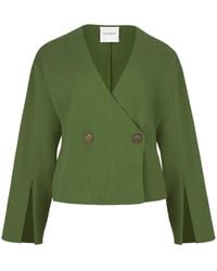 SALANIDA - Galante Knitted 100% Merino Blazer - Lyst