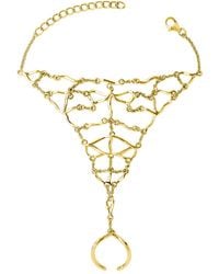 Lucy Quartermaine - Elements Hand Chain - Lyst