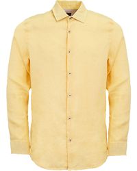 lords of harlech - Laurent Linen Shirt - Lyst