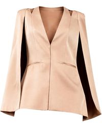 Zafur - Medinah Cape Blazer - Lyst