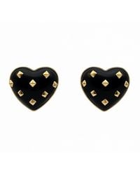 Michael Nash Jewelry - Cosette Heart Resin Stud Earrings - Lyst
