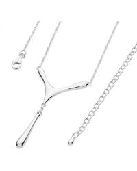 Lucy Quartermaine - Drop Pendant With Chain - Lyst