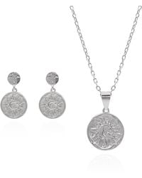 Luna Charles - Sun Coin Earring Gift Set - Lyst
