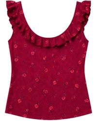 AVANI Apparel - Top Capucine Raspberry - Lyst