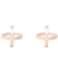 Sheida Farrokhi - Circle Stud Earrings - Lyst