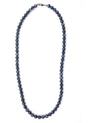 Shar Oke - Kyanite Beaded Necklace - Lyst