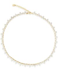 SHYMI - Cluster Tennis Necklace - Lyst