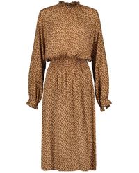 Palingénésie - Diane Floral Midi Dress - Lyst