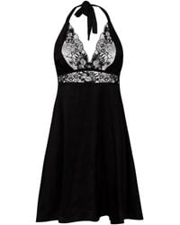 Oh!Zuza - Satin Nightdress With Lace - Lyst