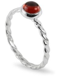 The Jewellery Store London - January Birthstone Ring - Lyst