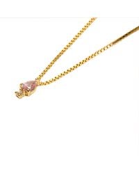 NASI SILVER - Pear Atarah Necklace- Crystal Spinel & Topaz - Lyst