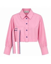Ma Mulier - Crop Shirt - Lyst