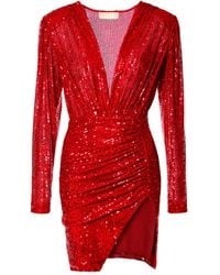 AGGI by HALEWSKI - Lilou Brilliant Ryby Sequin Mini Dress - Lyst