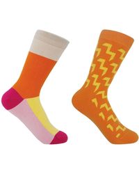 Peper Harow - Made in England - Victoria & Chelsea Socks Two Pack - Lyst