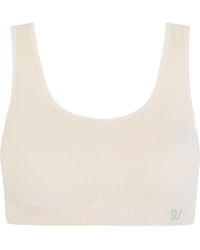 Nudea - Neutrals The Tencel Seamless Crop Top - Lyst