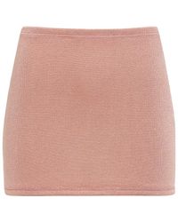 Montce - Prima Pink Sparkle Micro Skirt - Lyst