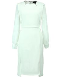 Smart and Joy - Chiffon Sleeves Tailor Dress - Lyst