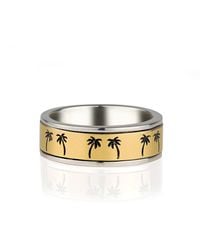 Charlotte's Web Jewellery - Oasis Palm Mixed Spinning Ring - Lyst