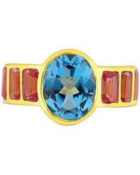 GEM BAZAAR - Delilah & Topaz Ring - Lyst