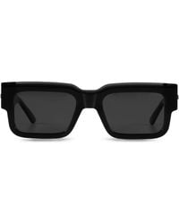 The Avantguard - Vetiver Midnight Gloss Square Sunglasses - Lyst
