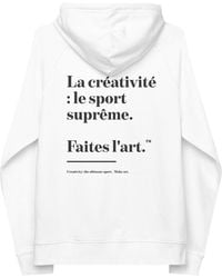 Anchor and Crew - Make Art Creative Standard Organic Cotton Hoodie - Lyst