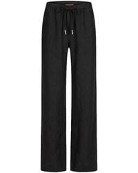 Maison Tangerine - Wide Leg Linen Long Trousers For - Lyst