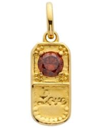 Belinda Jewelz - Garnet Love Pill Charm - Lyst