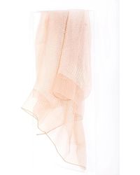 Saachi - Sheer Social Wrap Scarf - Lyst