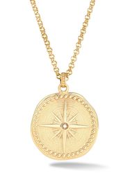 Dower & Hall - Diamond True North Necklace - Lyst